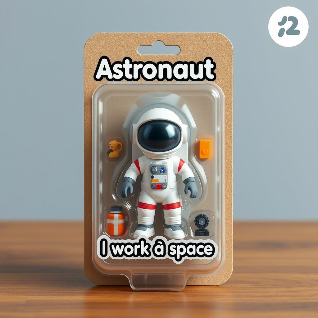 Action figure astronaut