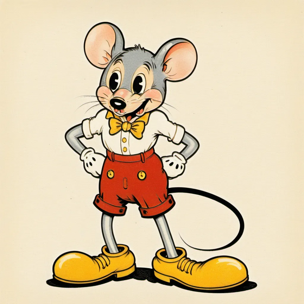 American cartoon style