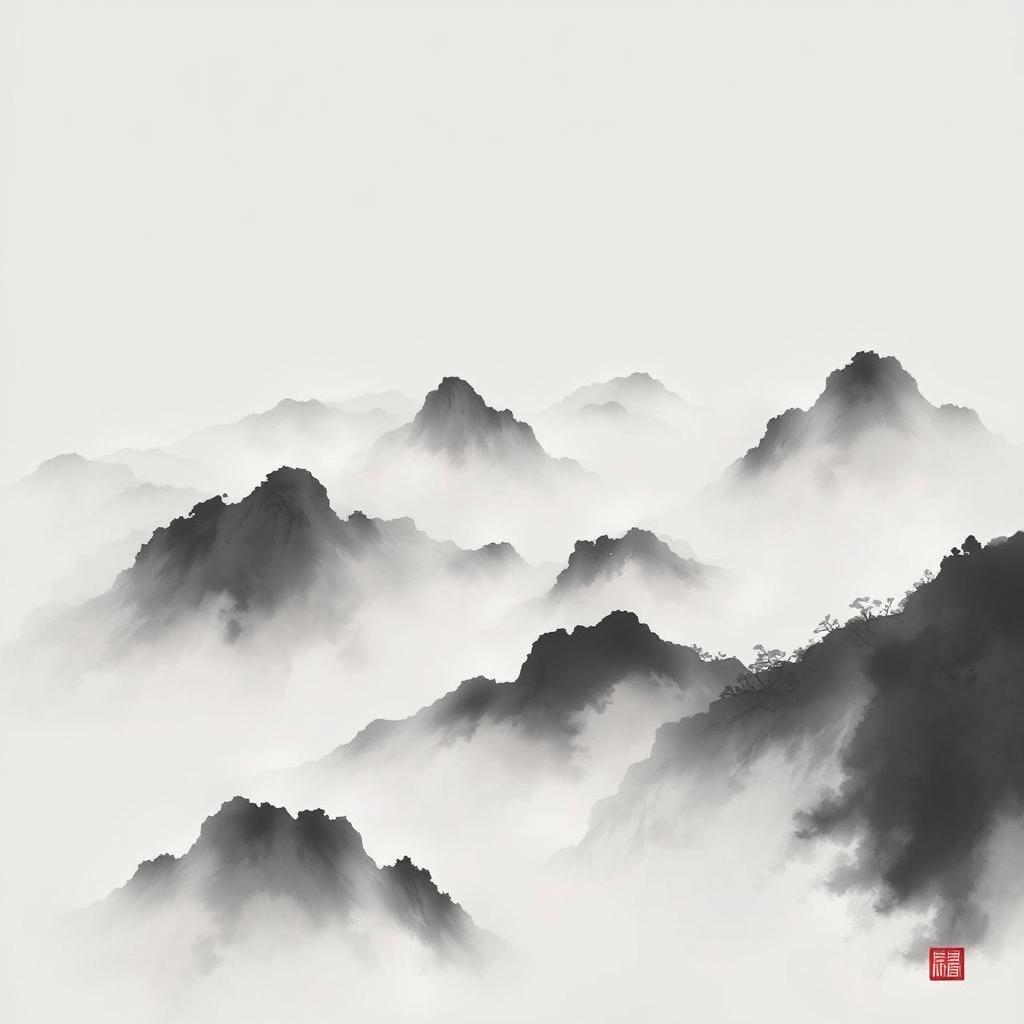 Chinese ink style