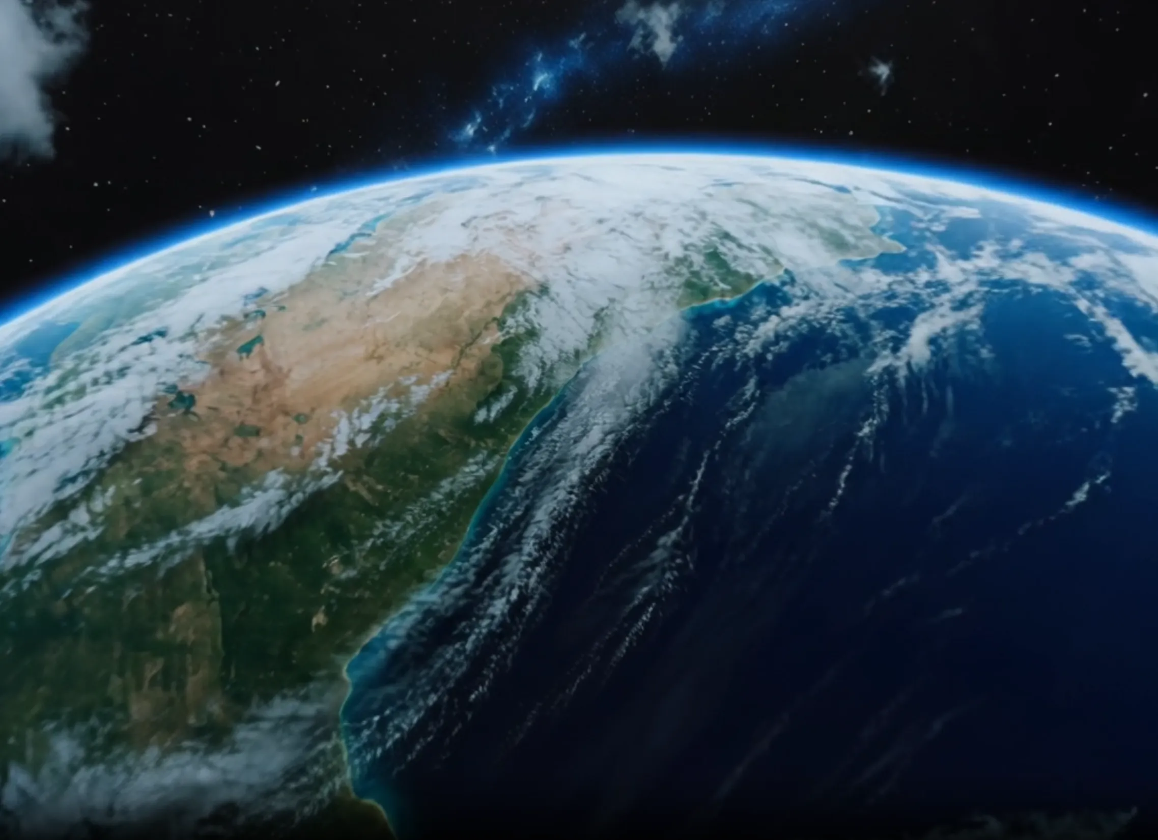 Professional Zoom Out Earth video intro showcasing a global perspective