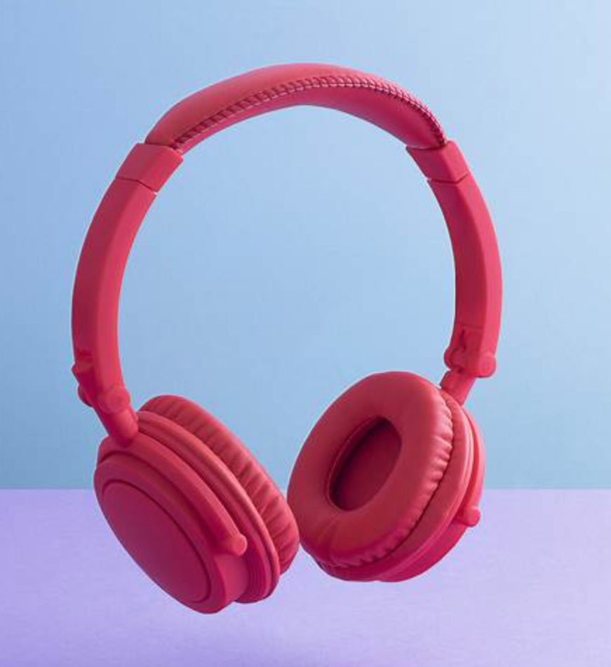 red-headphone