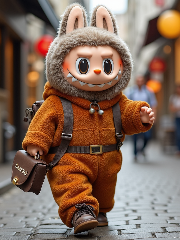 AI generated Labubu doll