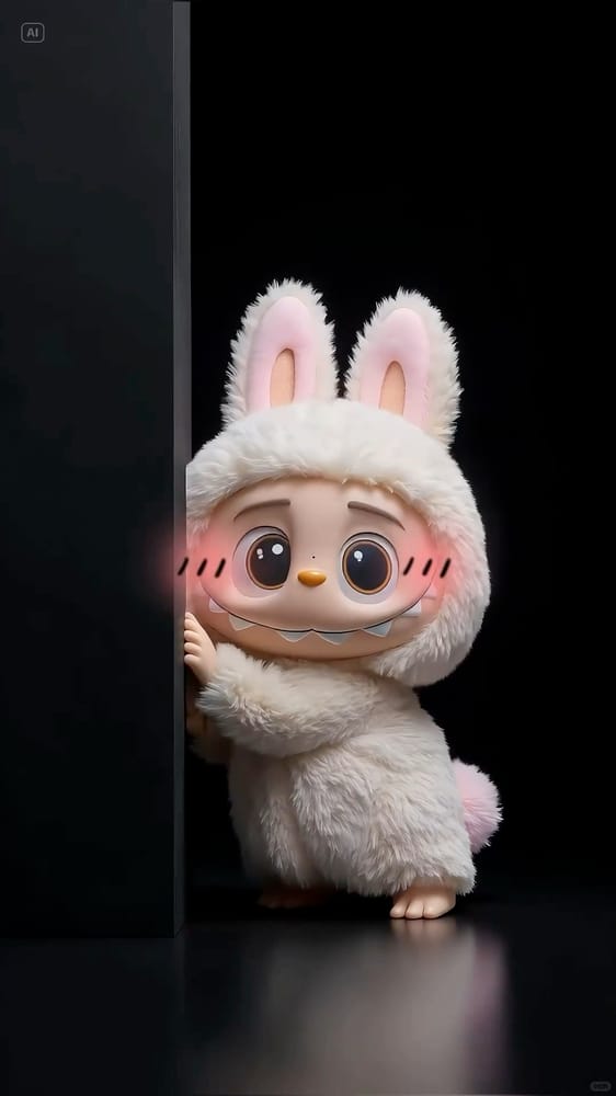 Rabbit Hood Labubu Live Photo