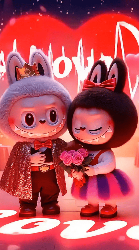Romantic Labubu Couple