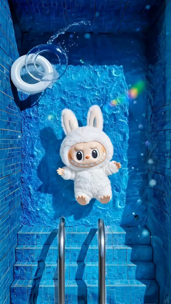 Underwater Rabbit Labubu