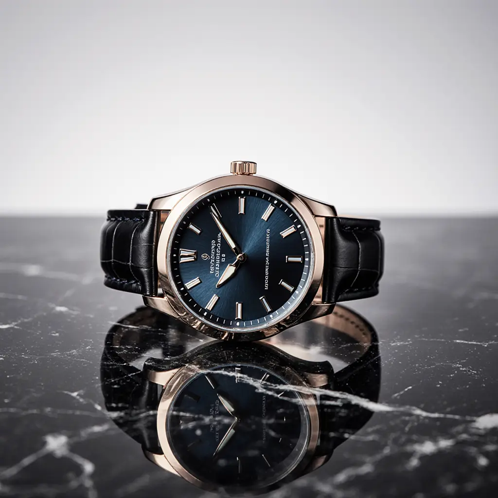 AI generated luxury watch photo for e-commerce